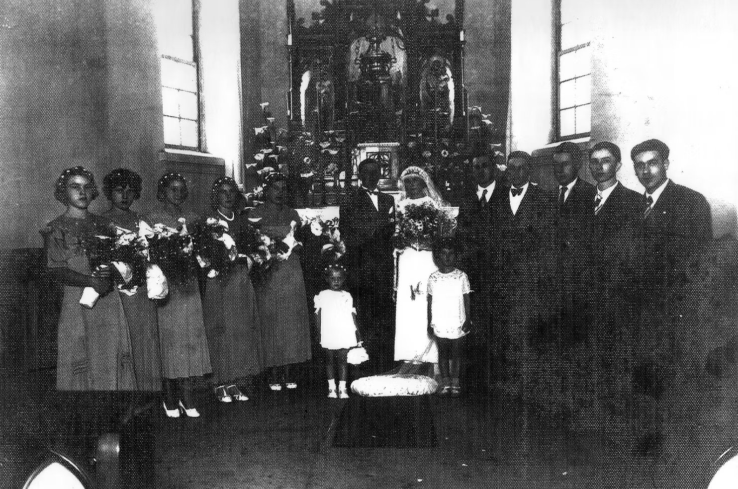 Família de Alexandre Klamas, cerimónia religiosa