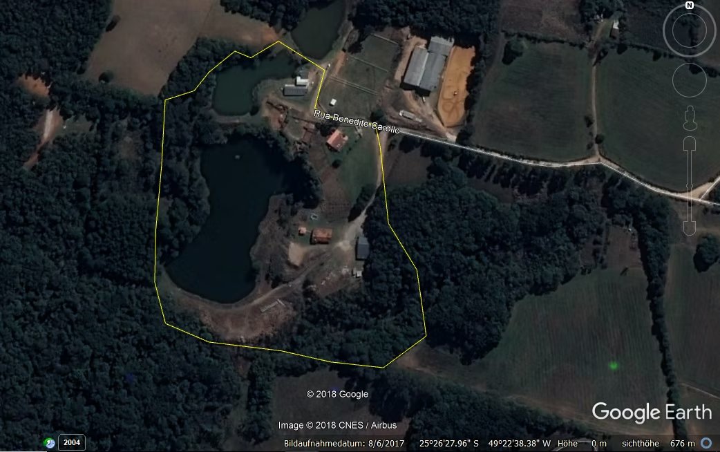 Lote nº 8, Colónia Rivière — vista actual