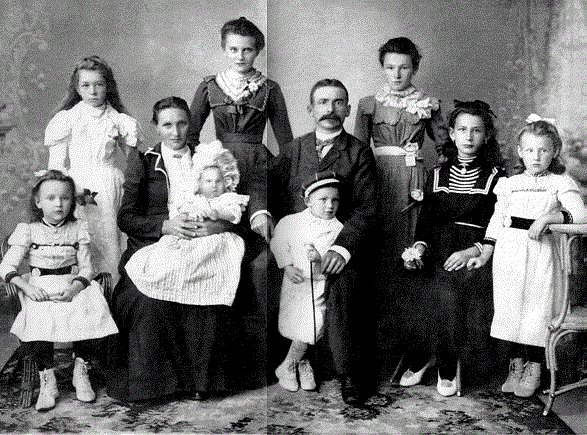 Família Metzger, documento ilustrativo